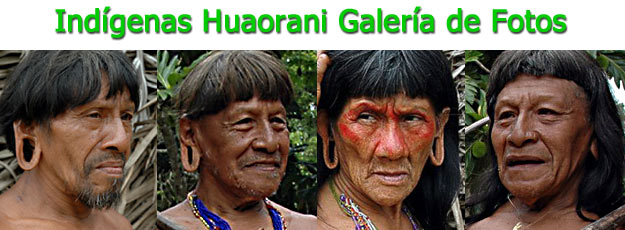 Galera de Fotos de Indgenas Huaorani