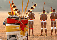 Xingu Nativos Ritual de los Muertos