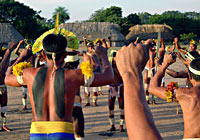Xingun indigenous Amazonian Ritual