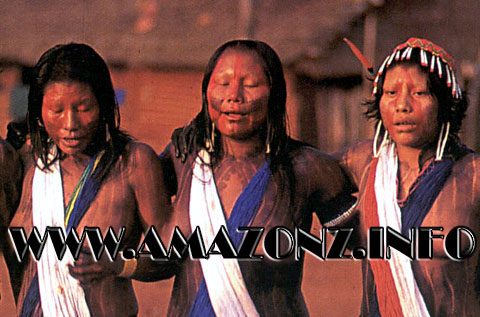 Mujeres Nativas Tribus Xingu