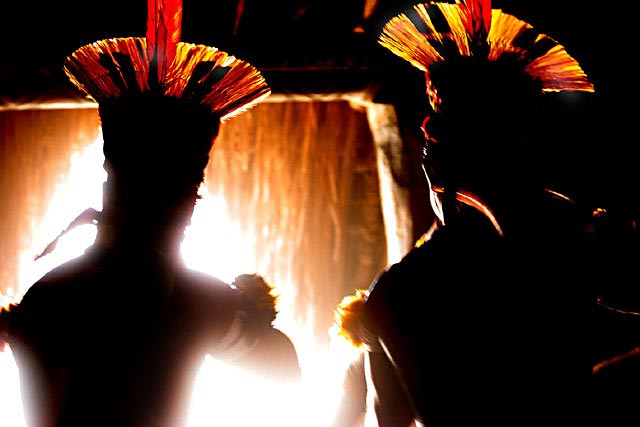 Corona de Plumas Xingu