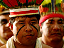 Xingu Indians in Cuiaba